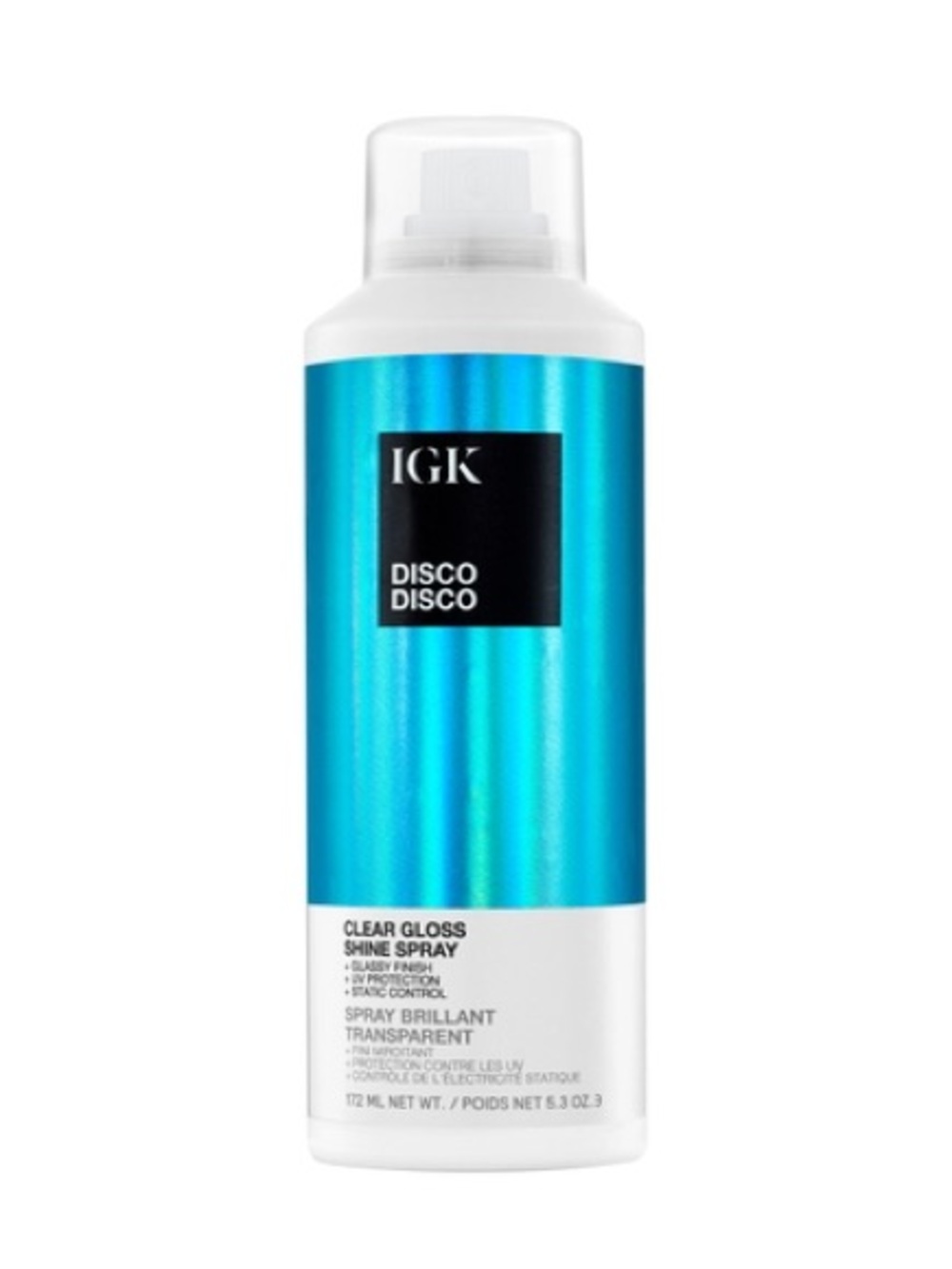 IGK Disco Disco Clear Gloss Shine Spray